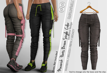 FashionNatic - Maverick Female Pants Light Brown - Maitreya Lara, Belleza Freya, Legacy