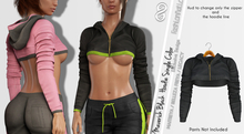 FashionNatic - Maverick Female Hoodie Light Black - Maitreya Lara, Belleza Freya, Legacy