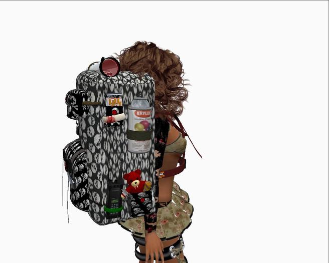 Neko Skull rucksack, backpack