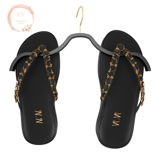 NaaNaa's Kenzi Sandals  Black [Wear Me]
