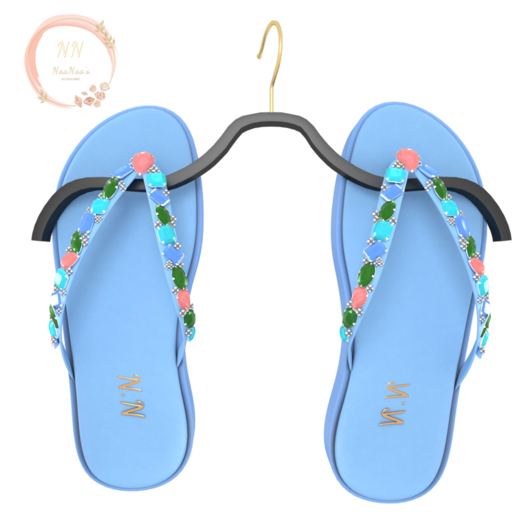 NaaNaa's Kenzi Sandals  Blue [Wear Me]