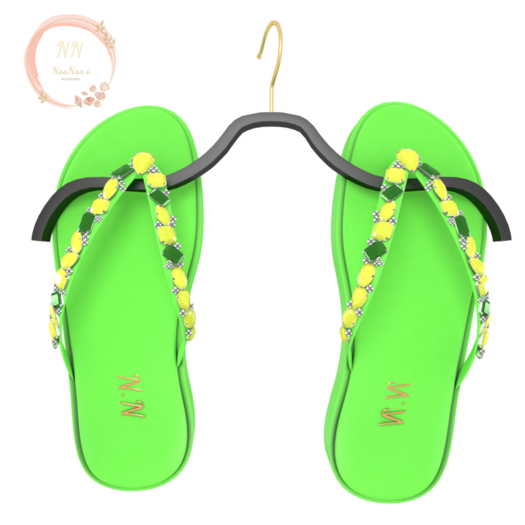 NaaNaa's Kenzi Sandals  Green [Wear Me]