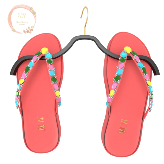 NaaNaa's Kenzi Sandals  Peach [Wear Me]