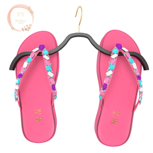 NaaNaa's Kenzi Sandals  Pink [Wear Me]