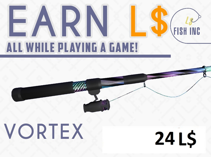 [Fish Inc] Vortex Sapphire Fishing Rod