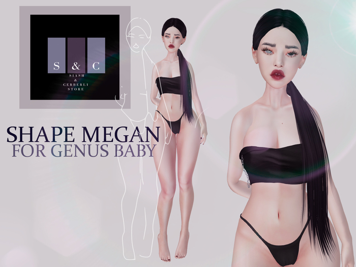 CERBERLI Shape. MEGAN (Genus BABY)