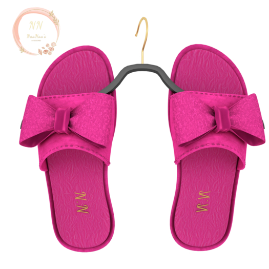NaaNaa's Katia Slippers  Pink [Wear Me]