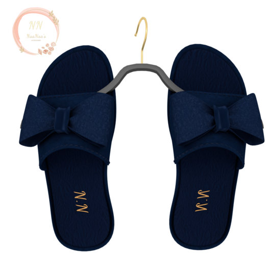NaaNaa's Katia Slippers  Blue [Wear Me]