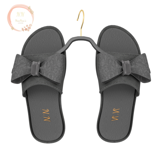 NaaNaa's Katia Slippers  Gray [Wear Me]
