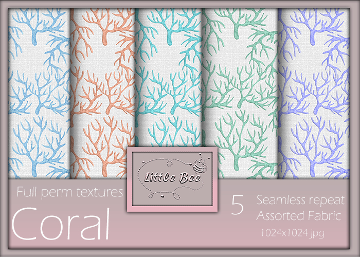 Coral fabric