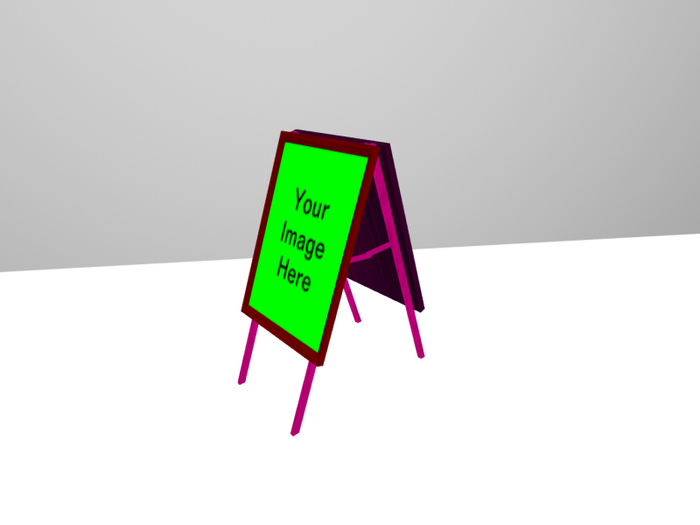 Shipping crate for GSC~ A frame sign