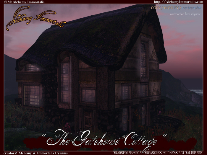 ) AI ( Gatehouse Cottage (WAS $4,725 -> NOW ONLY $1,175!)