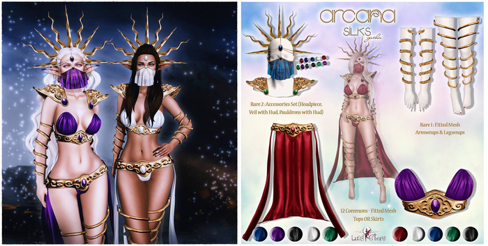 Luas Arcana Accessories Set RARE