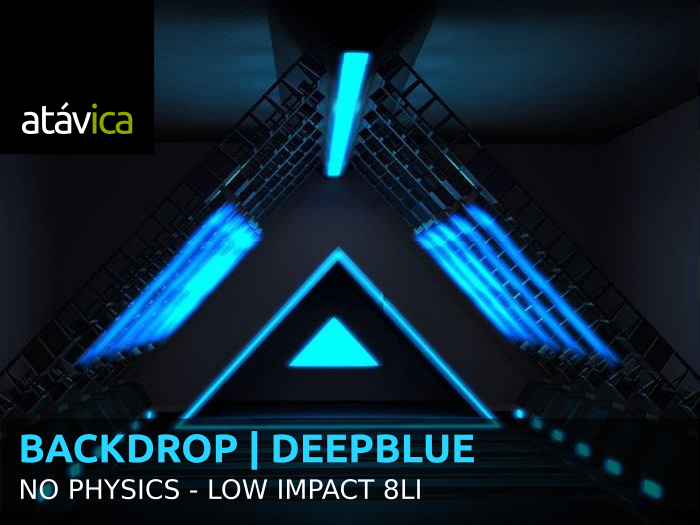 [atavica] BackDrop DeepBlue