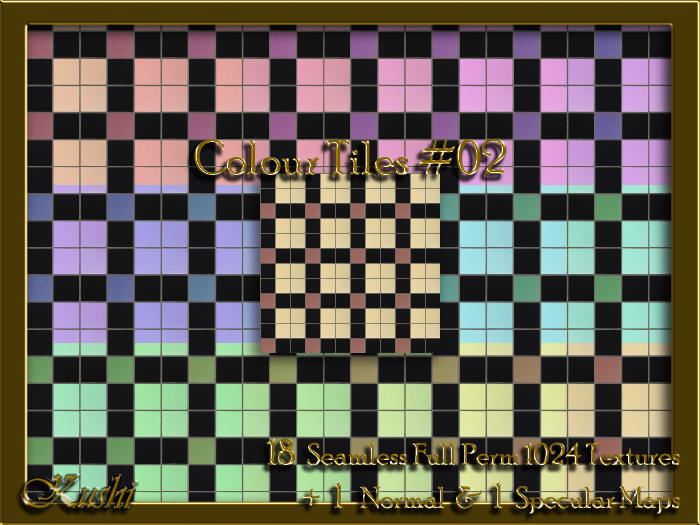 Colour Tiles #02 Textures