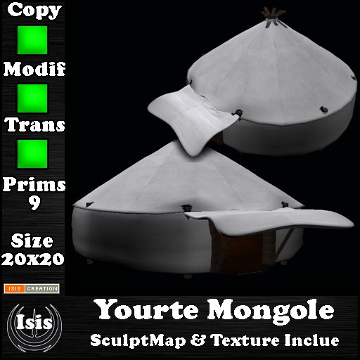 yourte mongole Full Perm