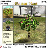 Full Perm Hibiscus Plant s-1 