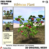Full Perm Hibiscus Plant s-3 
