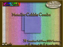 Metallic Cobble Combo Textures