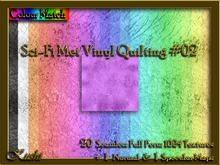 !Kushi! SciFiMetVinylQuilting02 Textures -WearToUnpack