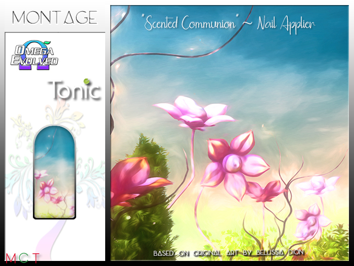 "Scented Communion" Wearable Art - Nails - Omega & Tonic