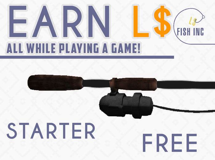[Fish Inc] FREE Black Fishing Rod