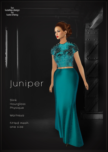 LUZ - Juniper seablue - box