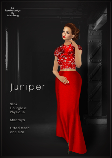 LUZ - Juniper red - box