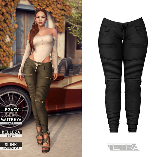 TETRA - Idyllic Pants (Black)