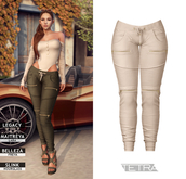 TETRA - Idyllic Pants (Cream)