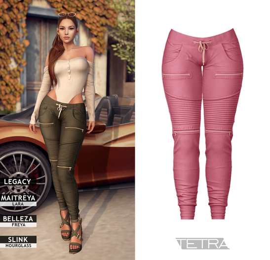 TETRA - Idyllic Pants (Pink)
