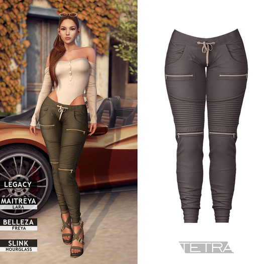 TETRA - Idyllic Pants (Taupe)