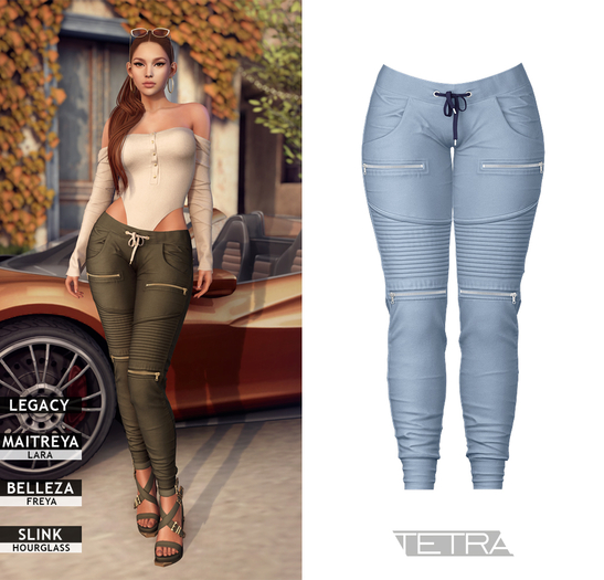 TETRA - Idyllic Pants (Sky)