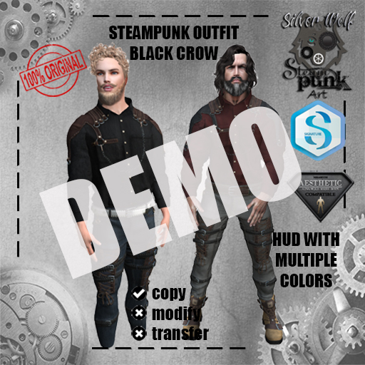 SW - Steampunk Outfit Black Crow Signature (Box) DEMO
