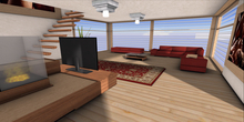 The Ripple 199 L$ Fully Furnished ADULT 2 storey Skybox (Cheap)