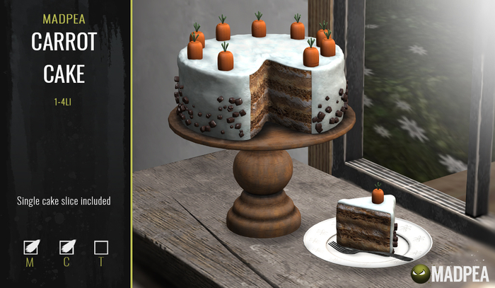 MadPea Carrot Cake