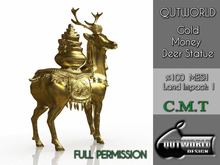 .::QUTWORLD Money Deer Statue::.FP Unpack (ADD)