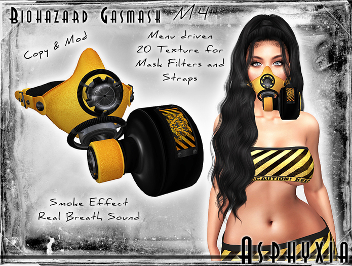 Asphyxia Biohazard Gasmask M4