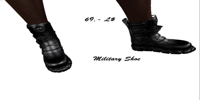 MilitaryShoe black