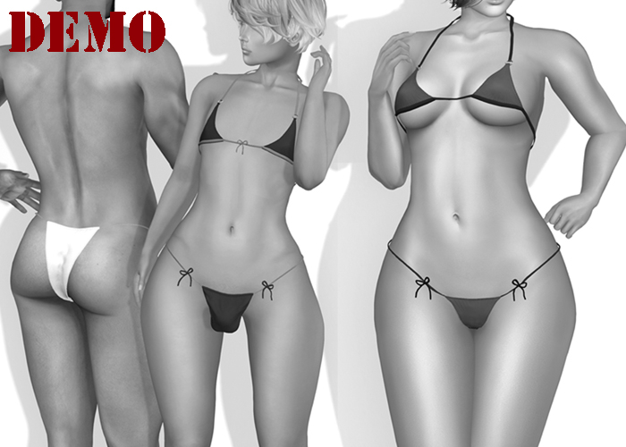 DEMO Bikini set Sweetie TwoSided(add me)