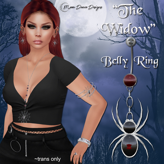 .:MDD:. The Widow Belly Ring 