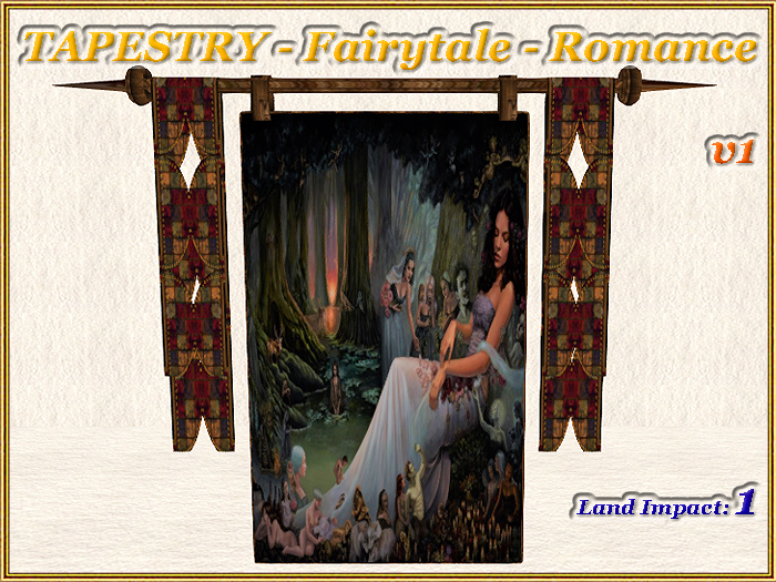 TAPESTRY Fairytale Romance v1 (1 LI) (Full perm)