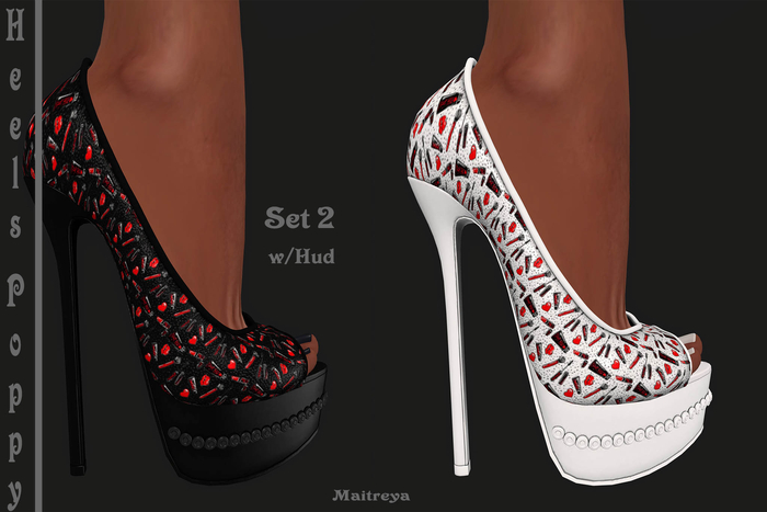 SySCa Heels Poppy Set 2 (wear me)
