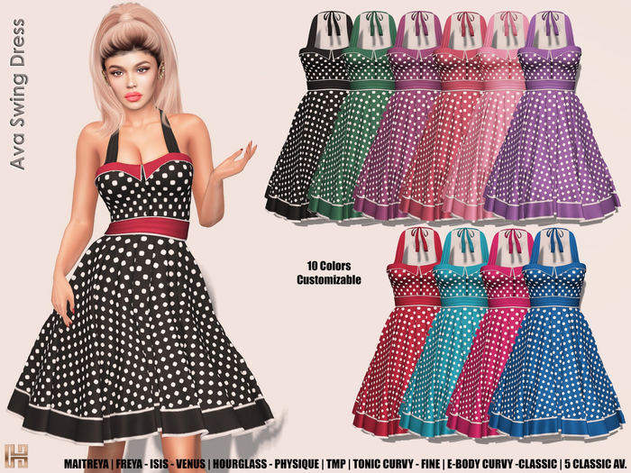 [hh] Ava Swing Dress