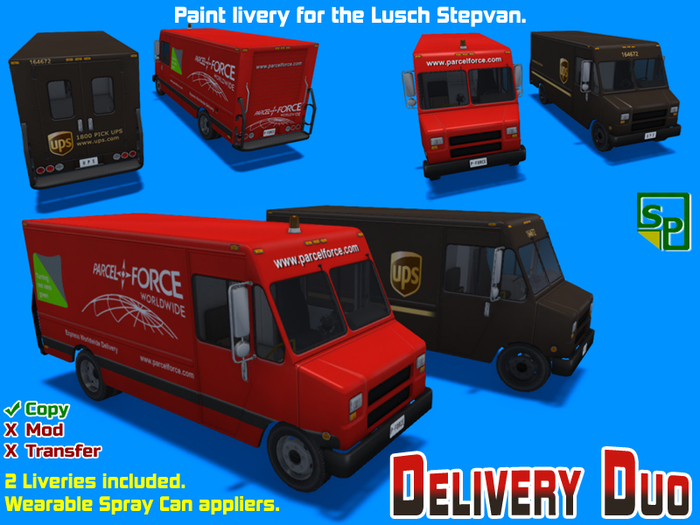 Stepvan Paint Applier - Delivery Duo