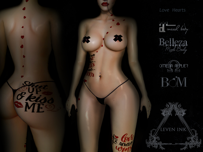 Leven Ink Tattoo - Hearts