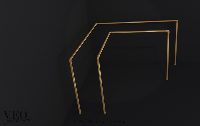 VEO// Clothes Rack v4 (gold)