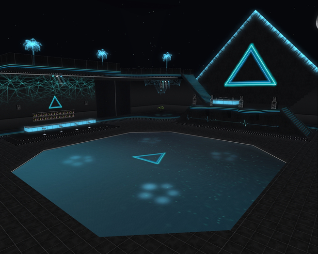 A14 - [Blue & Teal] - Pyramid Disco Club - [ADHIR] - BOX