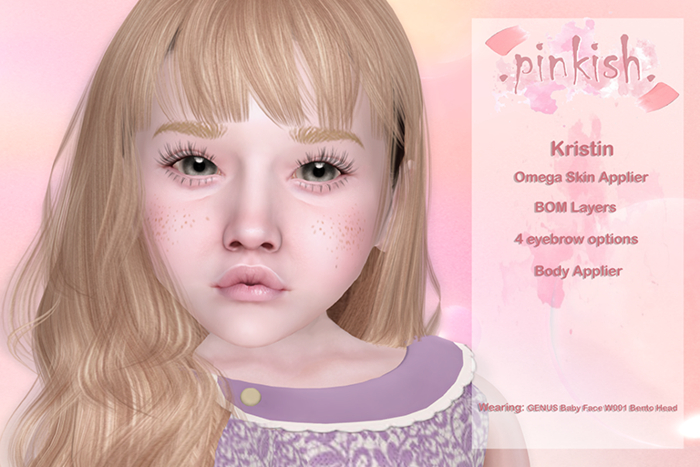 .Pinkish. Kristin Skin - Pale