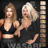 Wasabi // Maite Mesh Hair - Blonds